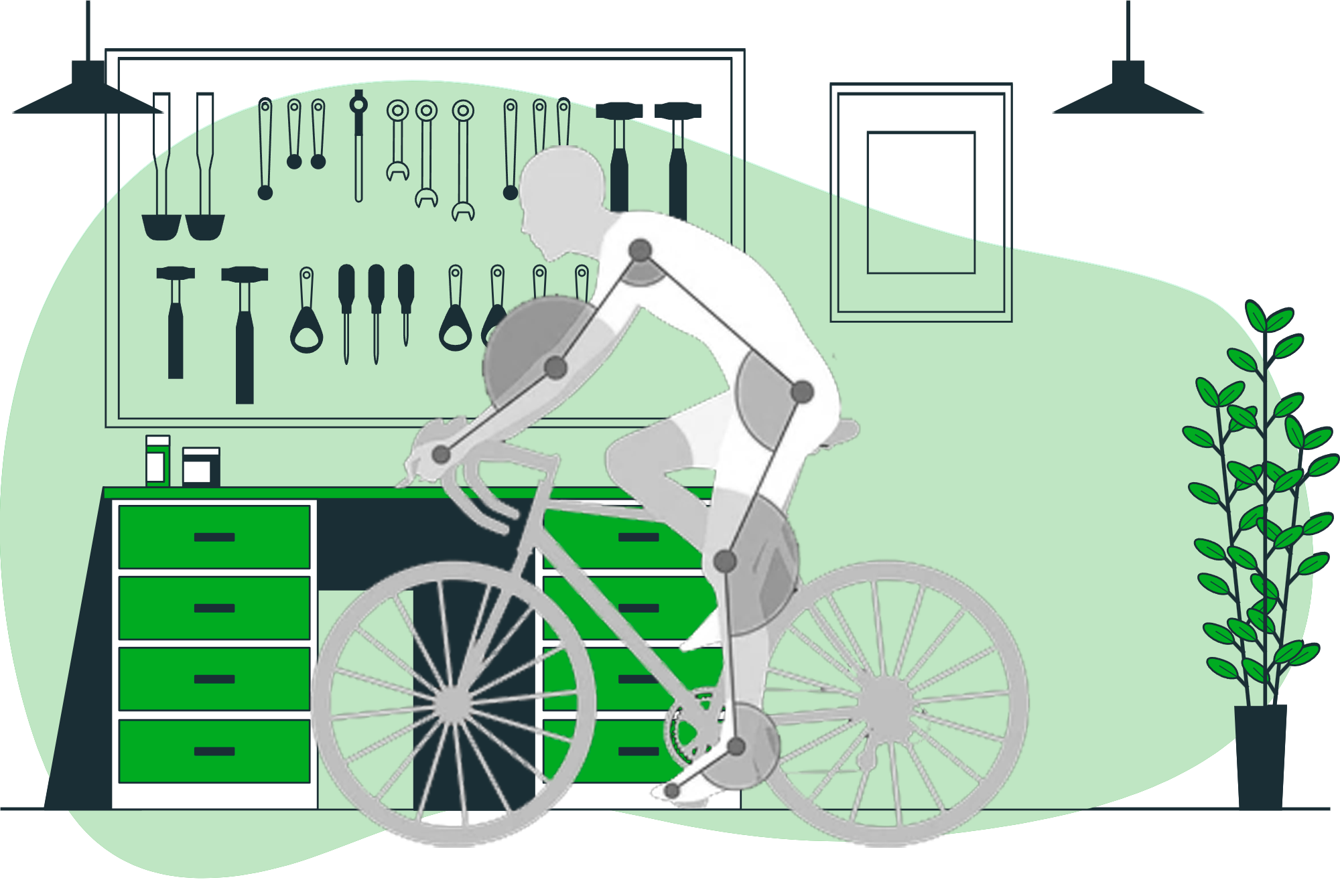 Bicycle workshop-bro