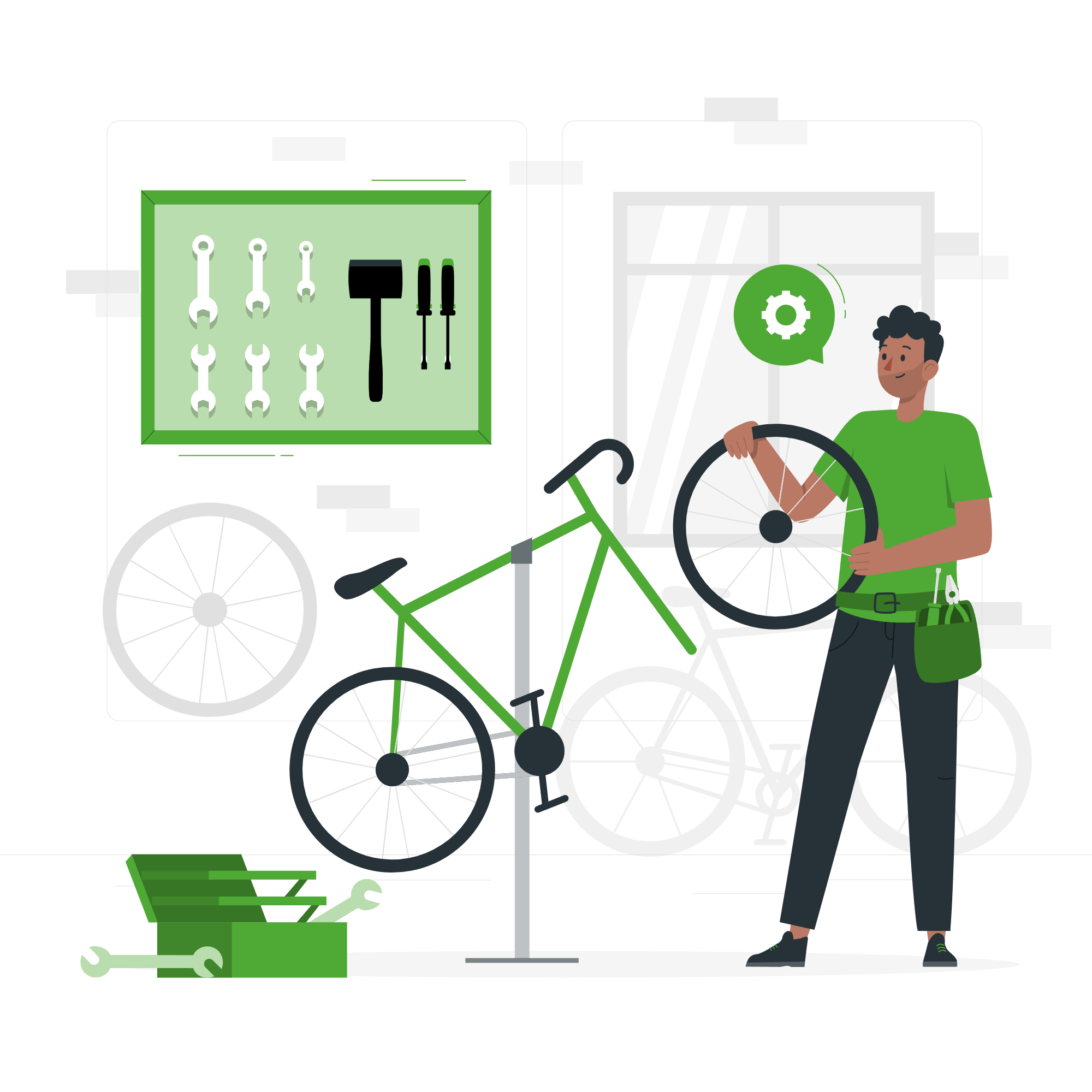 Bicycle workshop-rafiki